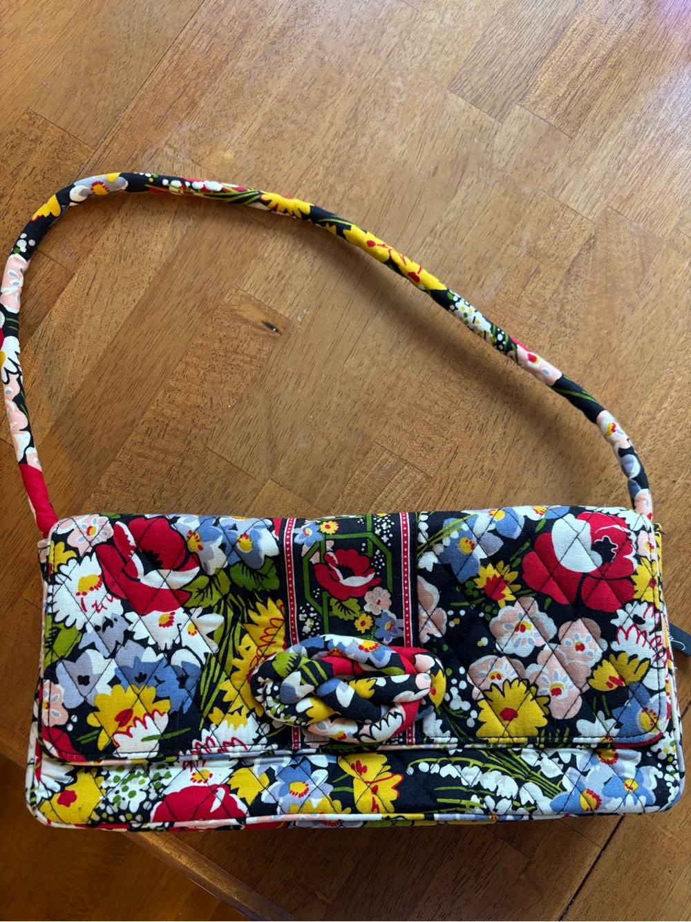 Vera Bradley floral shoulder bag